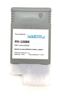 Tusz Canon PFI-120BK  zamiennik czarny