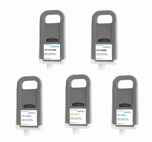 Komplet tuszy zamiennych CANON PFI-703