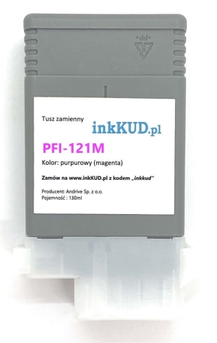 Tusz PFI-121M  zamiennik do Canon TM250, TM350